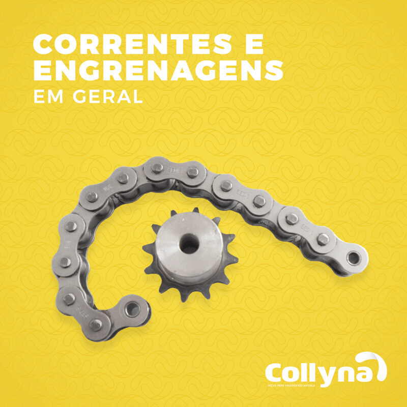 Correntes e engrenagens em geral