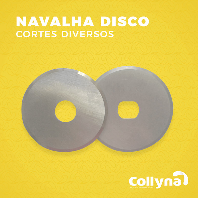 Navalha disco cortes diversos