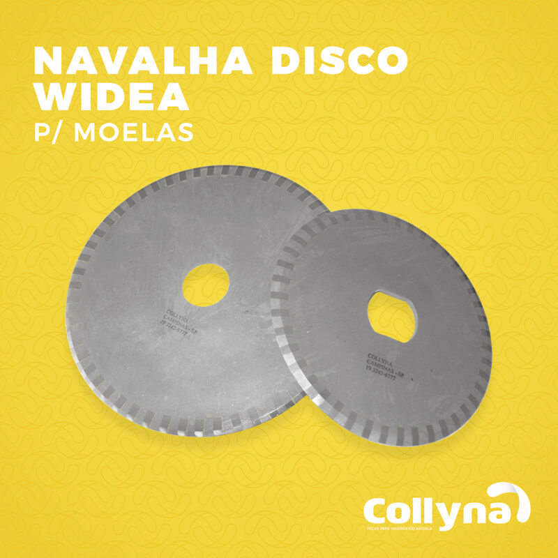 Navalha disco widea para moelas